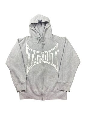 Tapout Y2K Oversized Logo Zip Up Hoodie